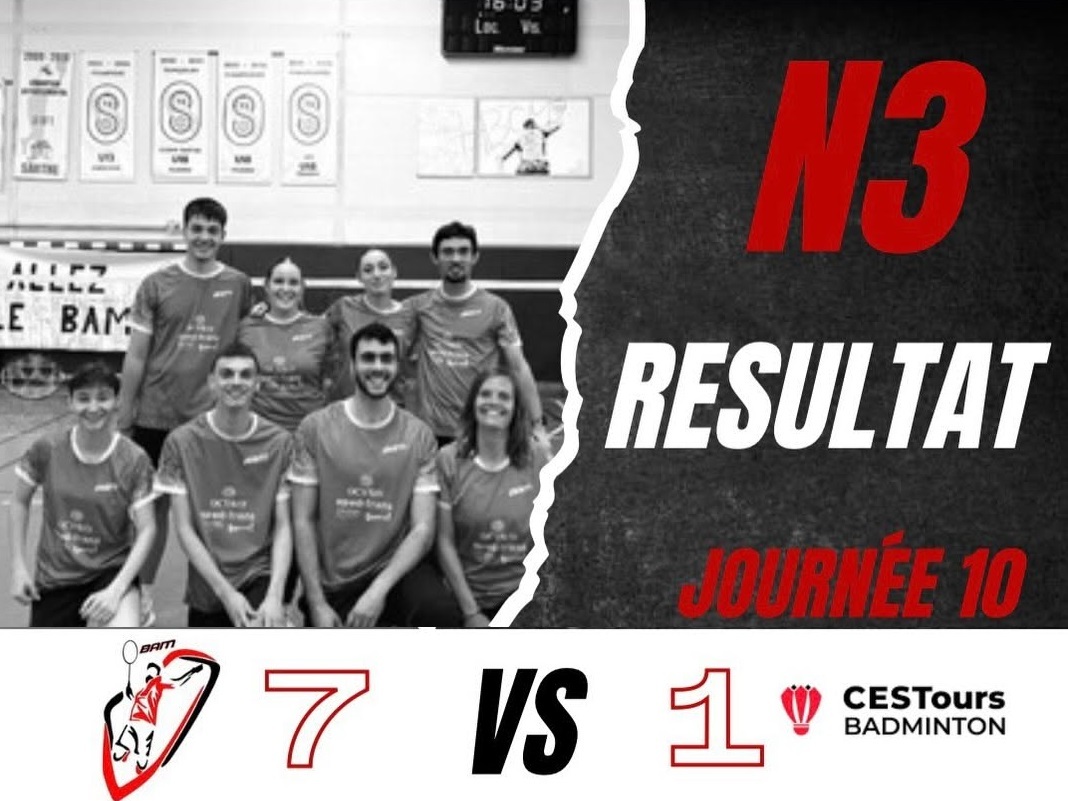 Notre équipe première reste en N3 !