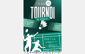 7ÈME TOURNOI DE DOUBLES DU BAM