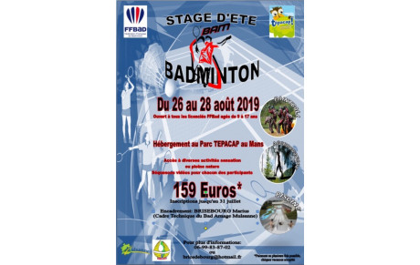 Stage d’été du BAM
