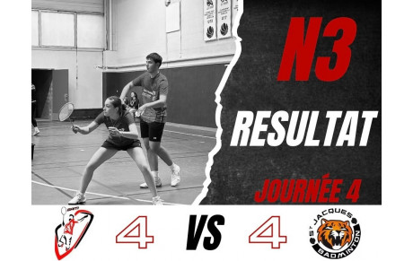 Résultats de la quatrième journée des ICN3