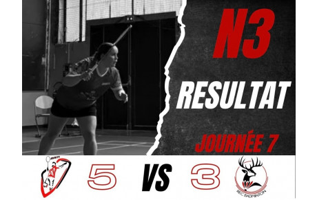 Résultats de la septième journée des ICN3