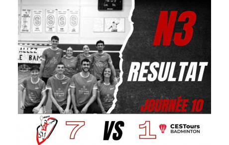 Notre équipe première reste en N3 !