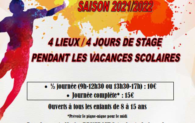 Stages Jeunes 2021/2022